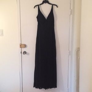 Long black formal dress